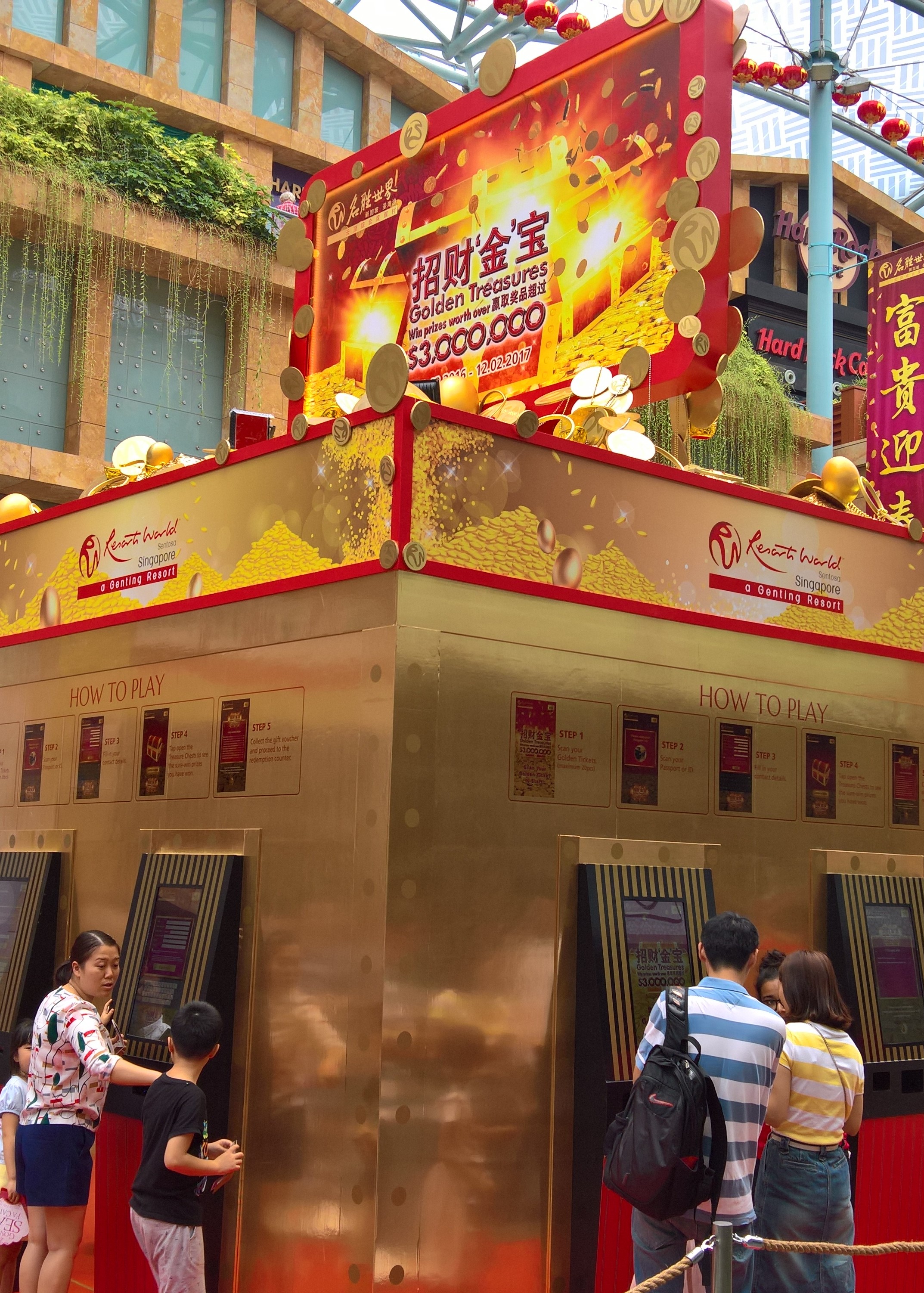 Resorts World Sentosa Million Dollar Bonanza